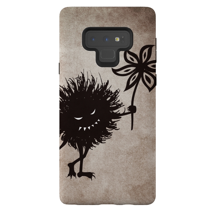 Galaxy Note 9 StrongFit Evil Bug Gives Flower by Boriana Giormova
