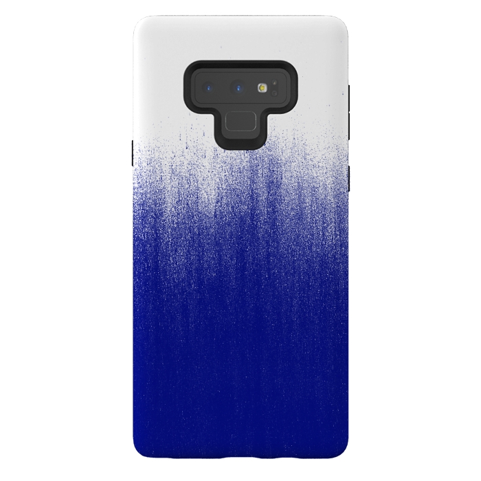 Galaxy Note 9 StrongFit Blue Ombre by Caitlin Workman