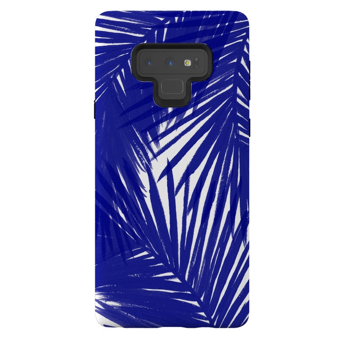 Galaxy Note 9 StrongFit Palms Royal by Caitlin Workman