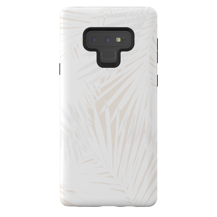Galaxy Note 9 StrongFit Blush Palms by Caitlin Workman