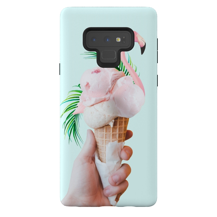 Galaxy Note 9 StrongFit Tropical Ice Cream by Uma Prabhakar Gokhale