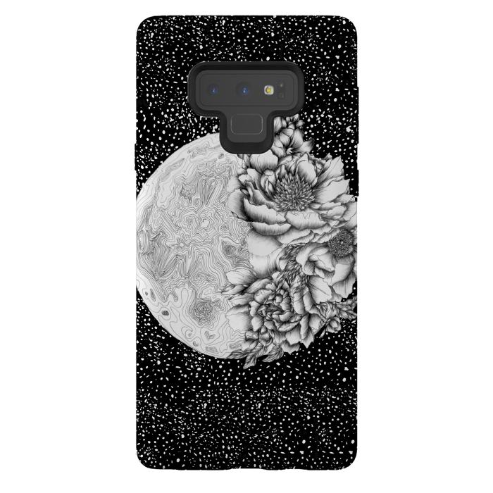 Galaxy Note 9 StrongFit Moon Abloom by ECMazur 