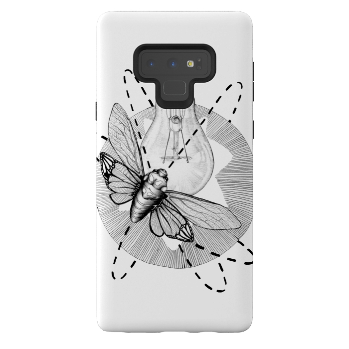 Galaxy Note 9 StrongFit Moth to the Flame by ECMazur 