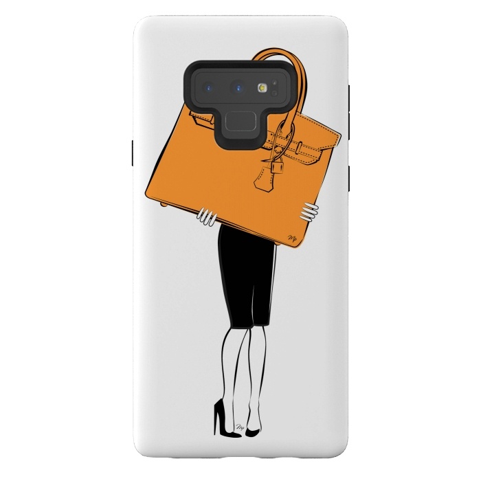 Galaxy Note 9 StrongFit Big Hermes Bag by Martina