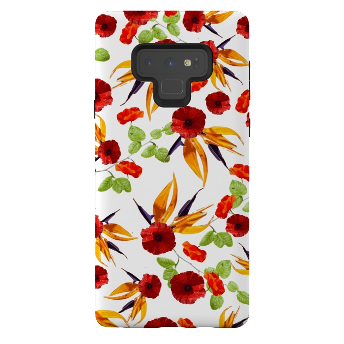 Galaxy Note 9 StrongFit Mini Poppy Star by Zala Farah