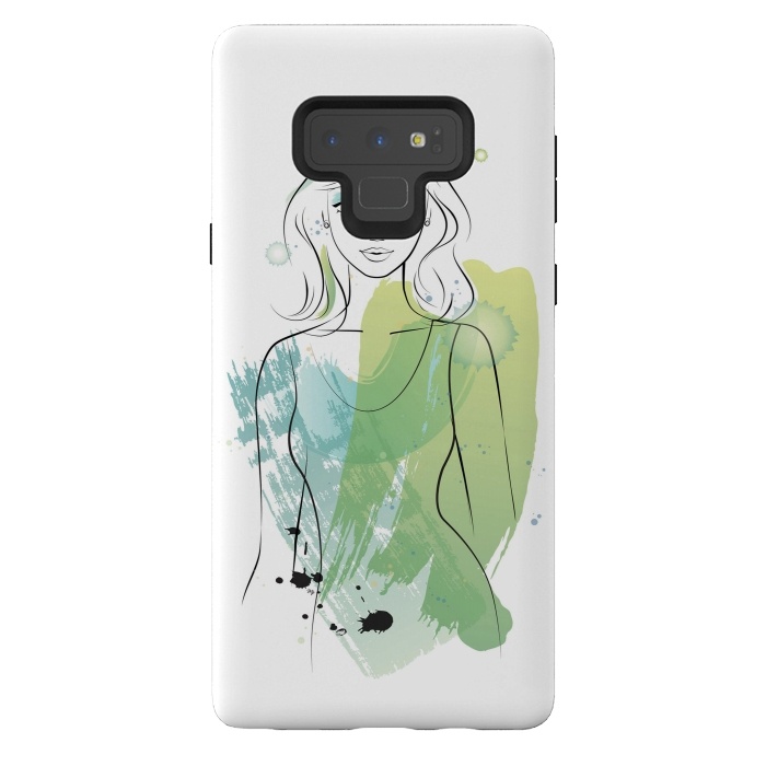 Galaxy Note 9 StrongFit Pretty Mermaid by Martina