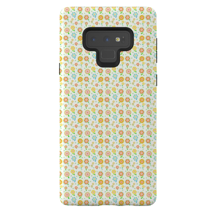 Galaxy Note 9 StrongFit Tiny Sweeties by Bettie * Blue