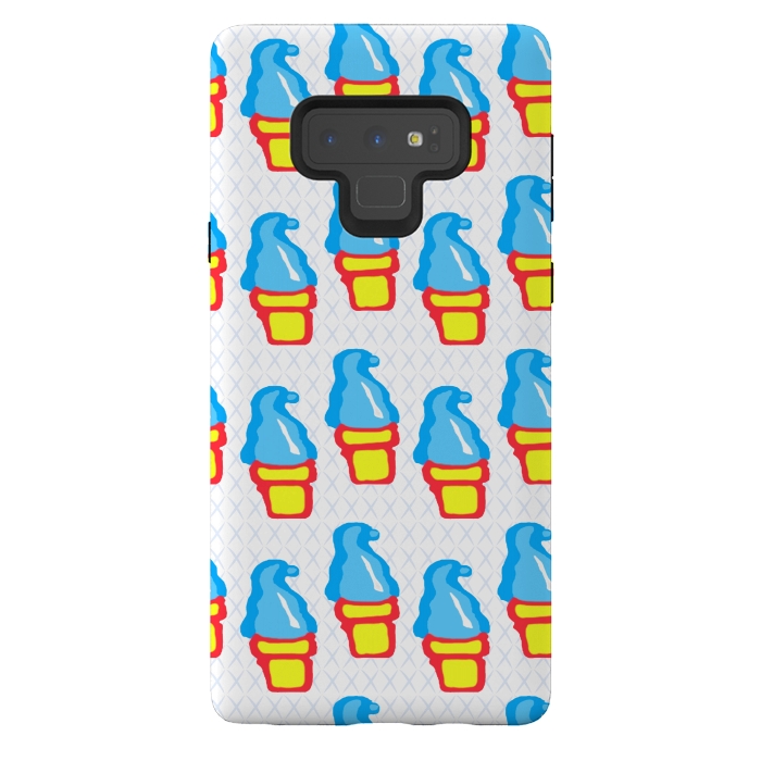Galaxy Note 9 StrongFit We All Scream for Ice Cream by Bettie * Blue