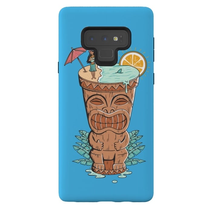 Galaxy Note 9 StrongFit Tiki Drink by Coffee Man