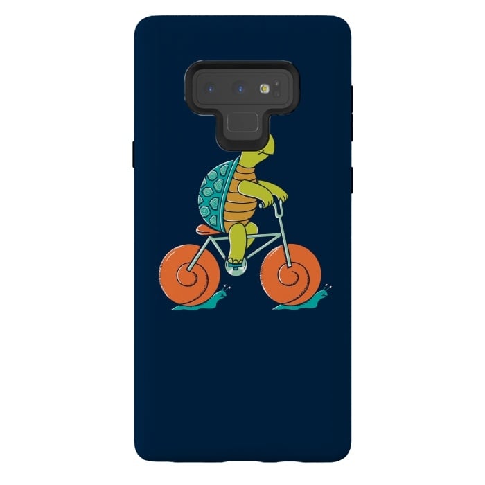 Galaxy Note 9 StrongFit Fast and Cute by Coffee Man