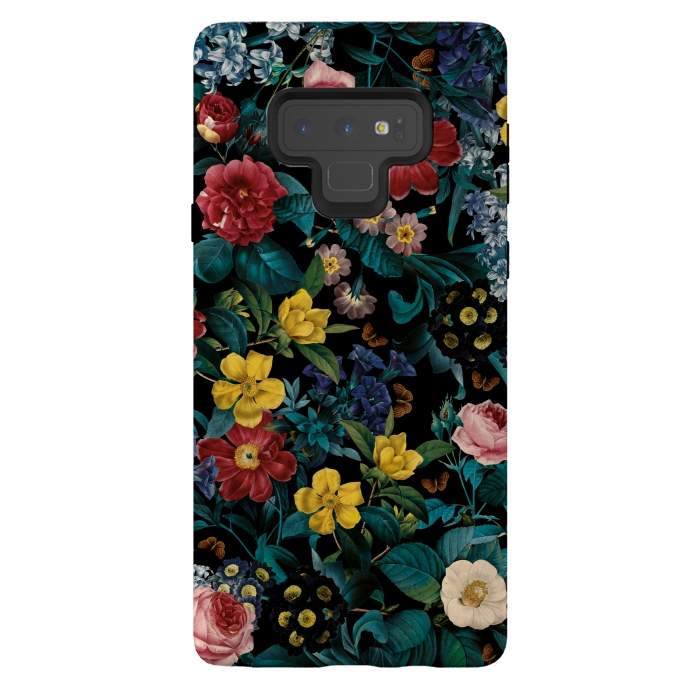 Galaxy Note 9 StrongFit Night Garden XXV by Burcu Korkmazyurek