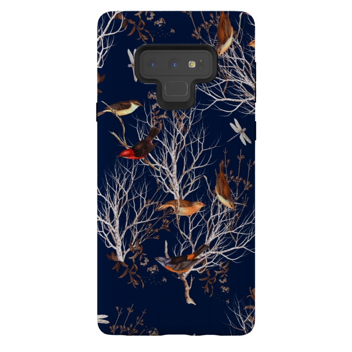 Galaxy Note 9 StrongFit Bird Garden by Burcu Korkmazyurek