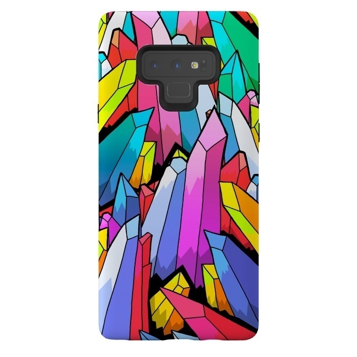 Galaxy Note 9 StrongFit Colour Crystals  by Steve Wade (Swade)