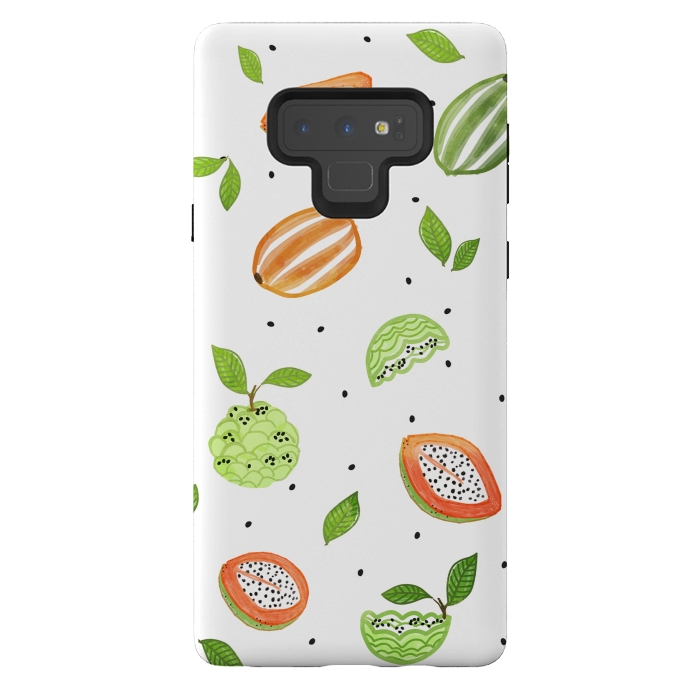 Galaxy Note 9 StrongFit Papaya & Custard Apple by Uma Prabhakar Gokhale