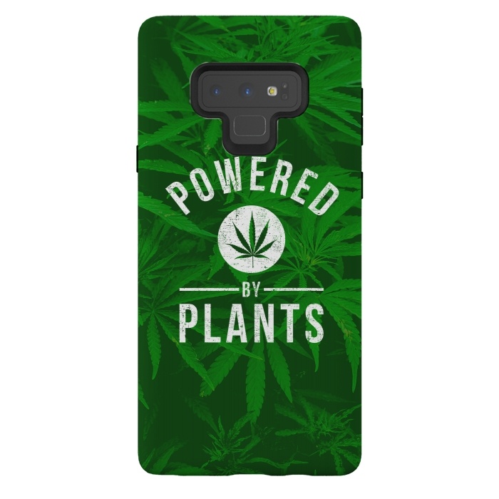 Galaxy Note 9 StrongFit Powered by Plants by Mitxel Gonzalez