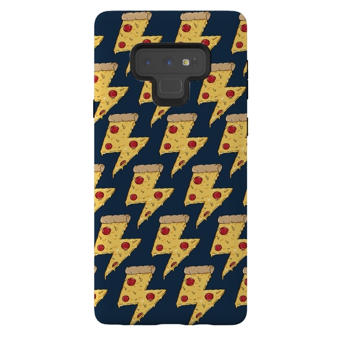 Galaxy Note 9 StrongFit Pizza Power Pattern by Coffee Man