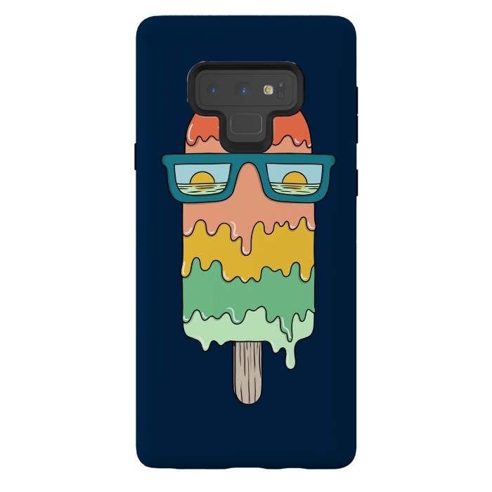 Galaxy Note 9 StrongFit Hot ice Cream  by Coffee Man