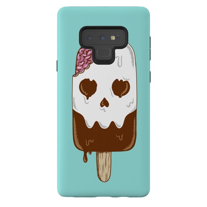 Galaxy Note 9 StrongFit Skull Ice Cream by Coffee Man