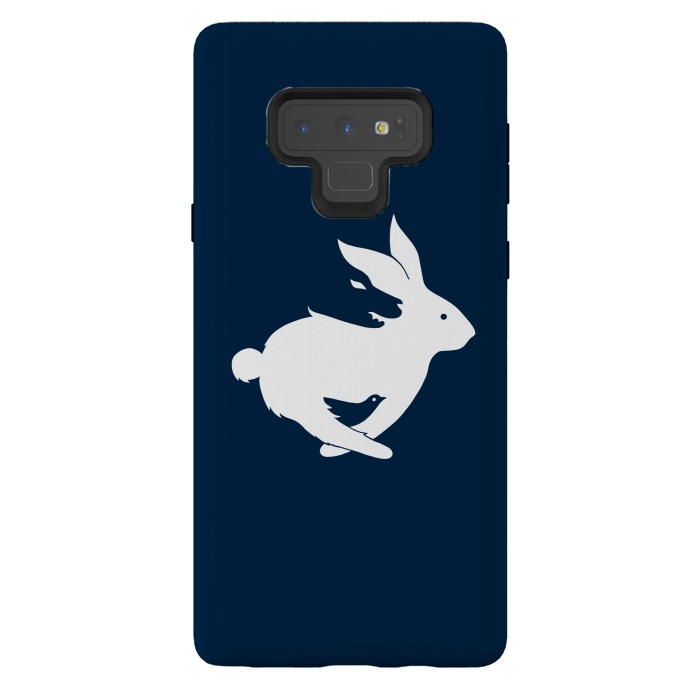 Galaxy Note 9 StrongFit Run rabbit  by Coffee Man