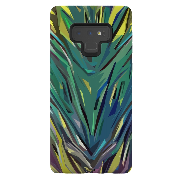 Galaxy Note 9 StrongFit Polygonal Abstract by Dhruv Narelia