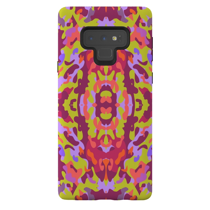 Galaxy Note 9 StrongFit Colorful pattern by Dhruv Narelia