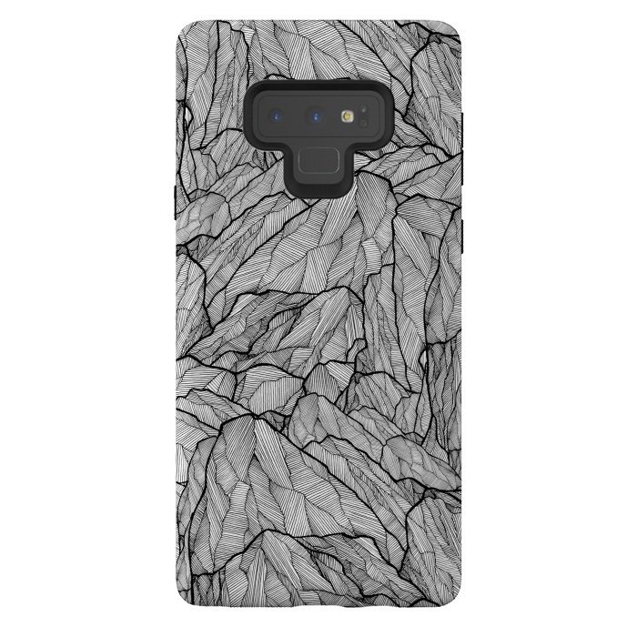 Galaxy Note 9 StrongFit Rocks on rocks by Steve Wade (Swade)
