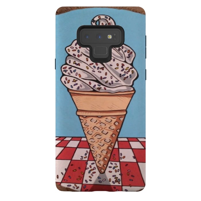 Galaxy Note 9 StrongFit Ice Cream by Varo Lojo