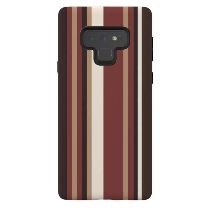 Galaxy Note 9 StrongFit Vertical Stripes by Dhruv Narelia