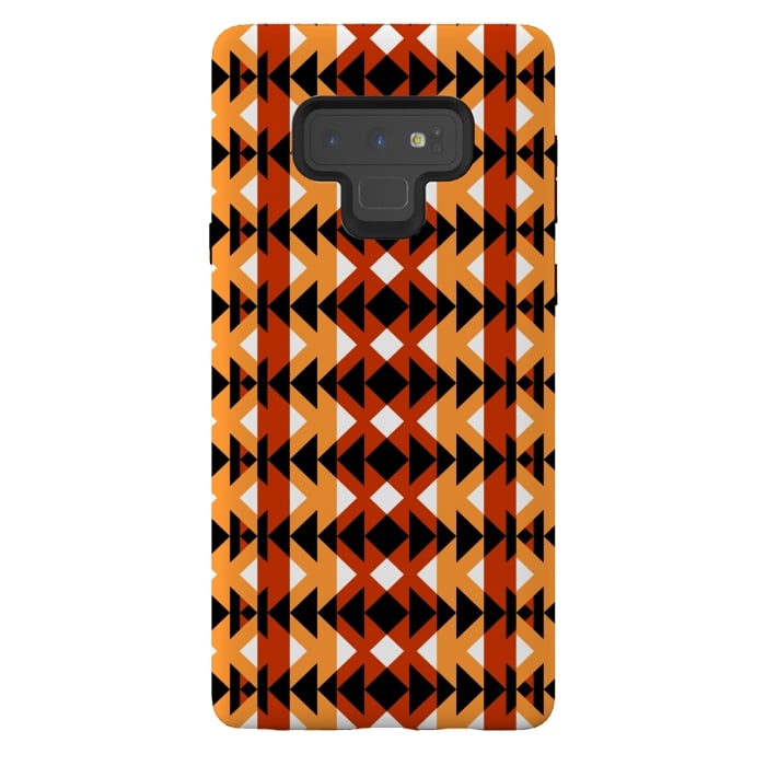 Galaxy Note 9 StrongFit Tribal Pattern by Dhruv Narelia