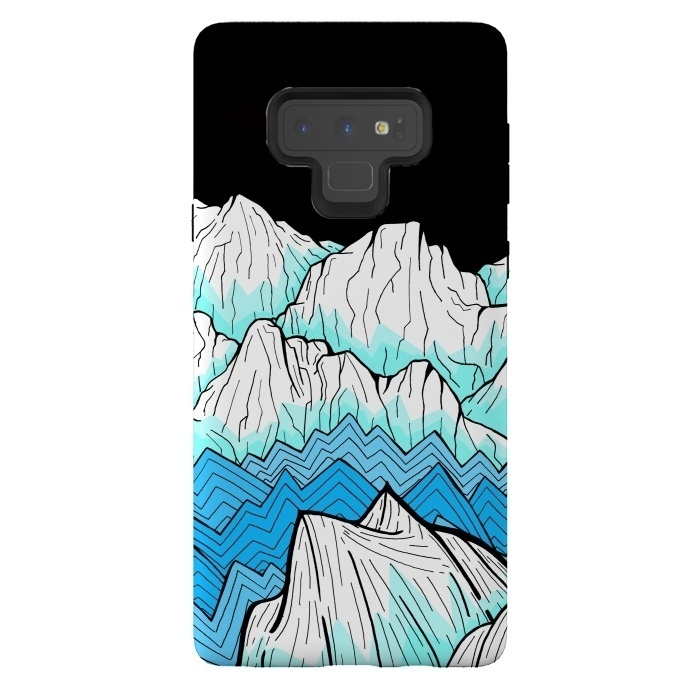Galaxy Note 9 StrongFit Antarctica mountains by Steve Wade (Swade)