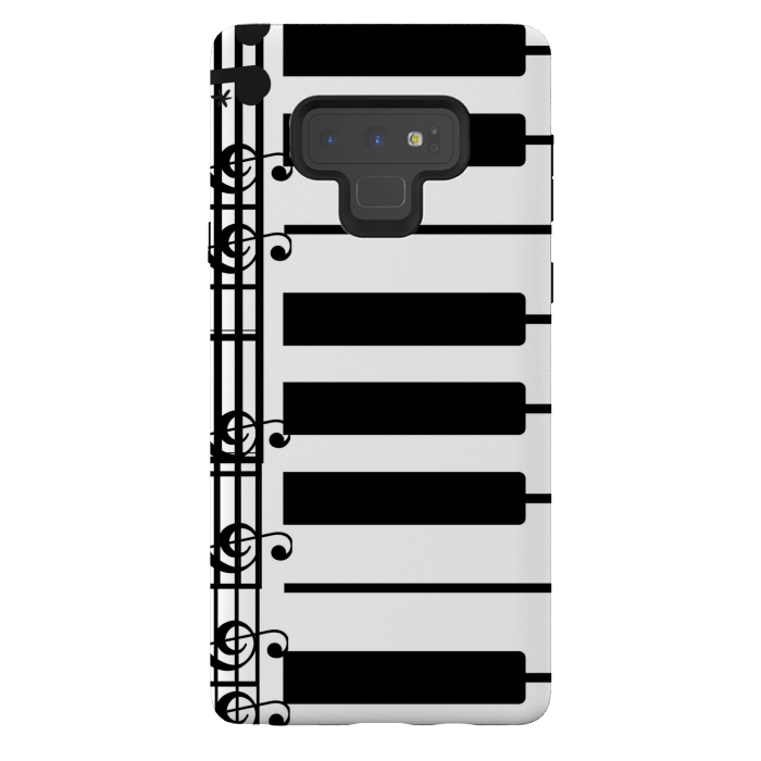 Galaxy Note 9 StrongFit piano pattern by MALLIKA