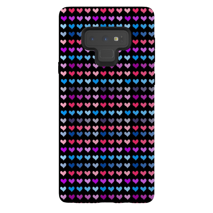 Galaxy Note 9 StrongFit hearts pattern by MALLIKA