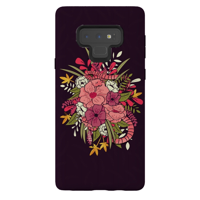 Galaxy Note 9 StrongFit Jungle Bouquet 001 by Jelena Obradovic