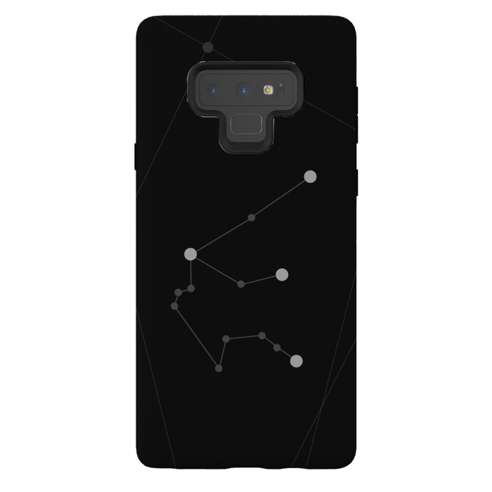 Galaxy Note 9 StrongFit Aquarius Zodiac Sign by Dellán