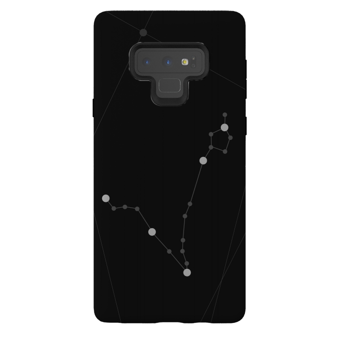Galaxy Note 9 StrongFit Pisces Zodiac Sign by Dellán