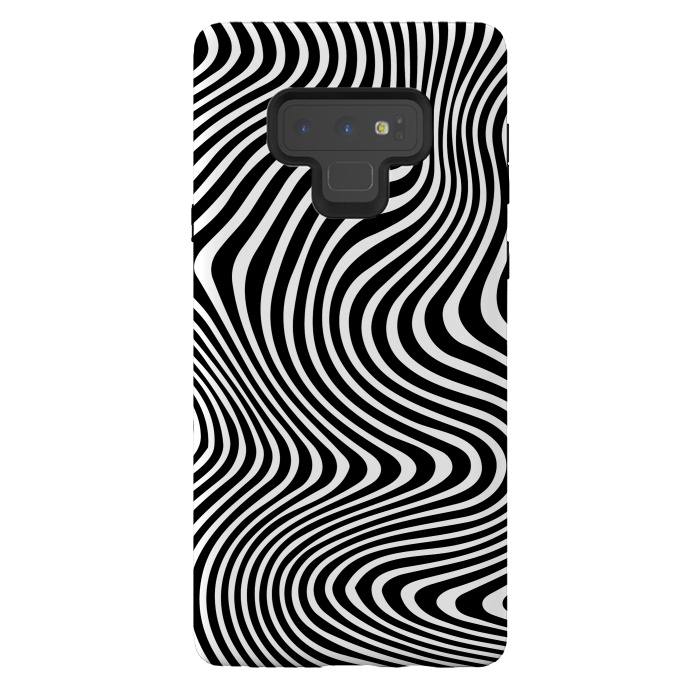 Galaxy Note 9 StrongFit Illusion Waves 3 by Sitchko