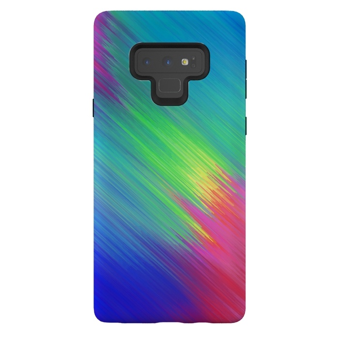 Galaxy Note 9 StrongFit Colorful Movement by Sitchko