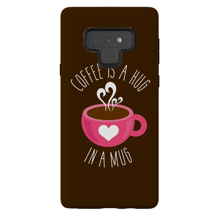 Galaxy Note 9 StrongFit Coffee Love by Dhruv Narelia
