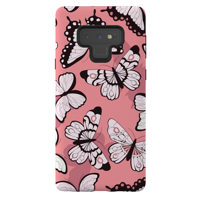 Galaxy Note 9 StrongFit Butterfly Garden 002 by Jelena Obradovic