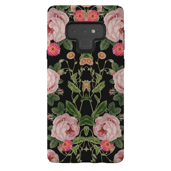 Galaxy Note 9 StrongFit Floral Tunes by Zala Farah