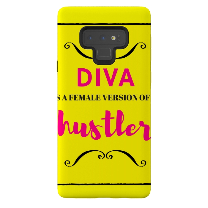 Galaxy Note 9 StrongFit diva female version of hustler by MALLIKA