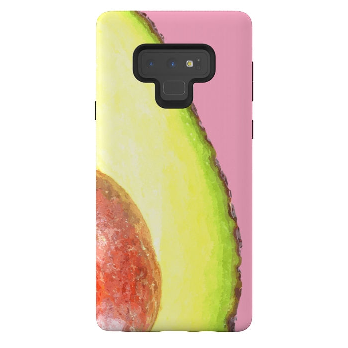 Galaxy Note 9 StrongFit Avocado Tropical Fruit by Alemi