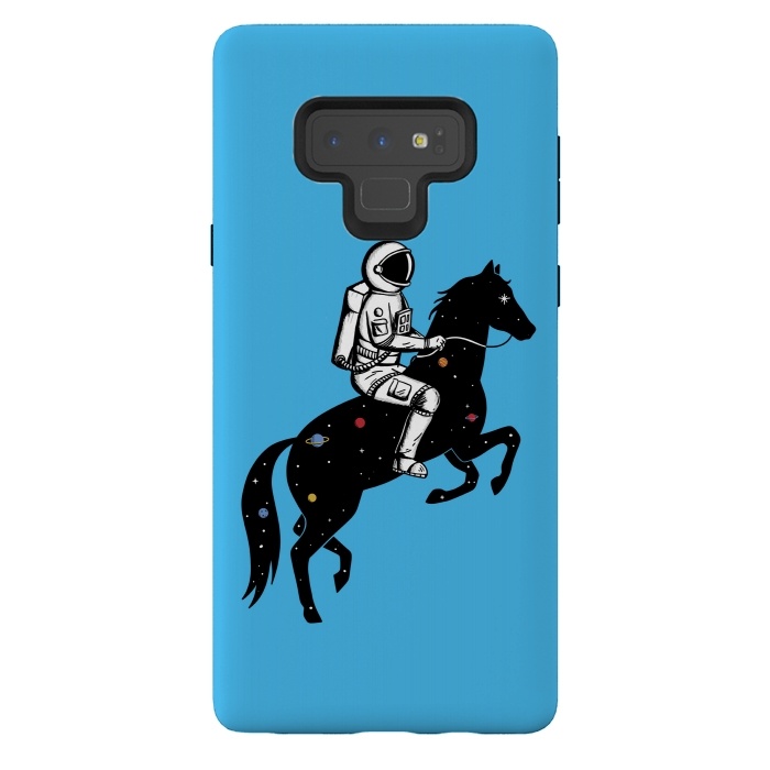 Galaxy Note 9 StrongFit Astronaut and Horse by Coffee Man