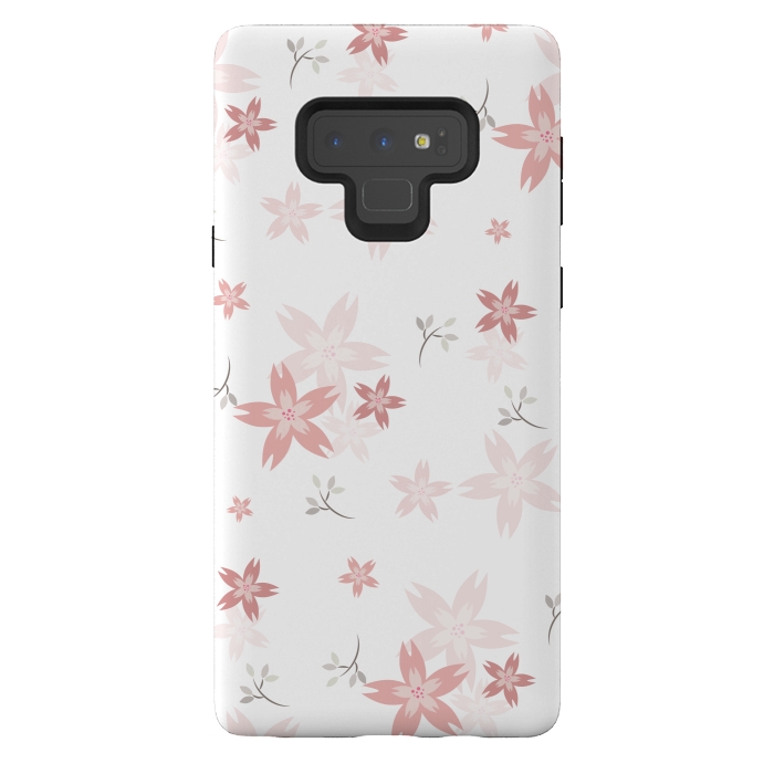 Galaxy Note 9 StrongFit Star Flowers by Bledi