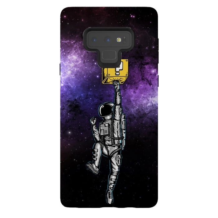 Galaxy Note 9 StrongFit Astronaut and Star por Coffee Man