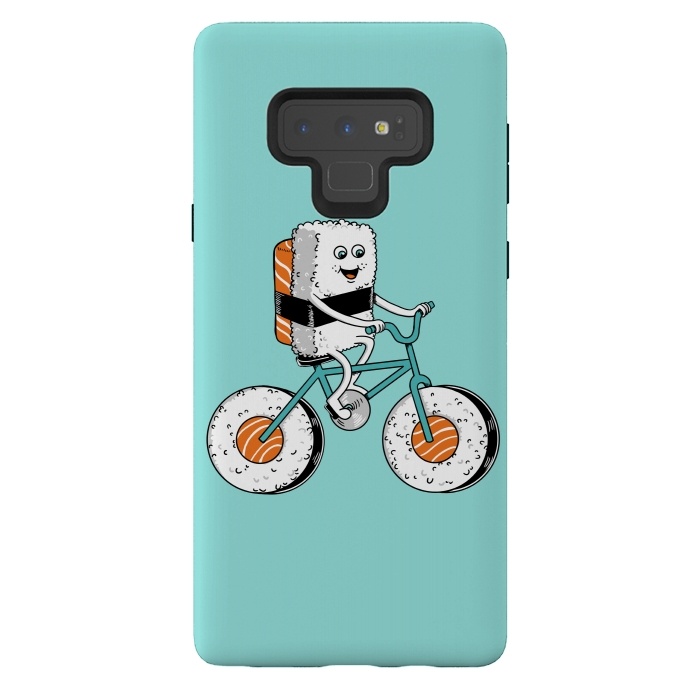 Galaxy Note 9 StrongFit Sushi Bicycle by Coffee Man