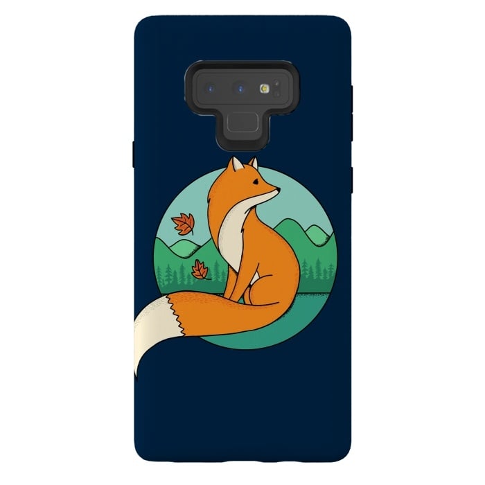 Galaxy Note 9 StrongFit Fox 2 by Coffee Man