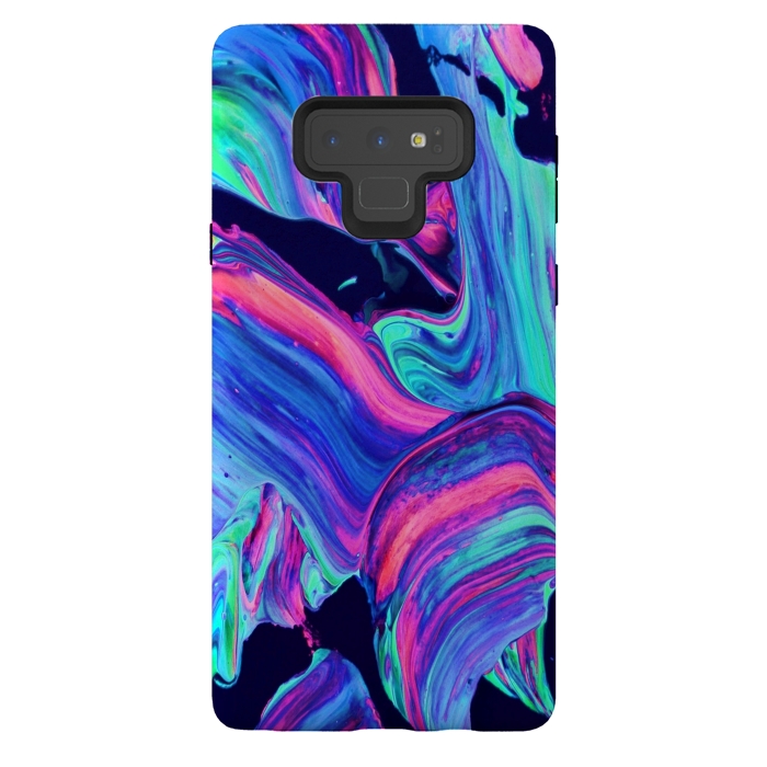 Galaxy Note 9 StrongFit Neon abstract #charm by ''CVogiatzi.