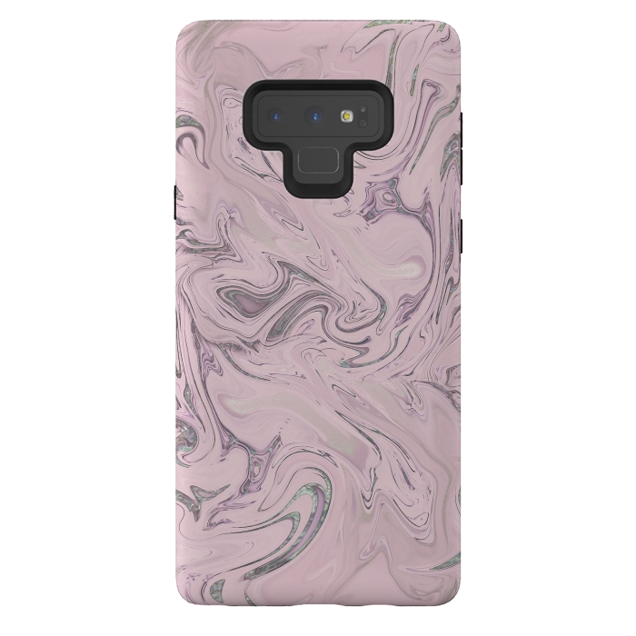 Galaxy Note 9 StrongFit Retro Style Marble Soft Pastel 2 by Andrea Haase