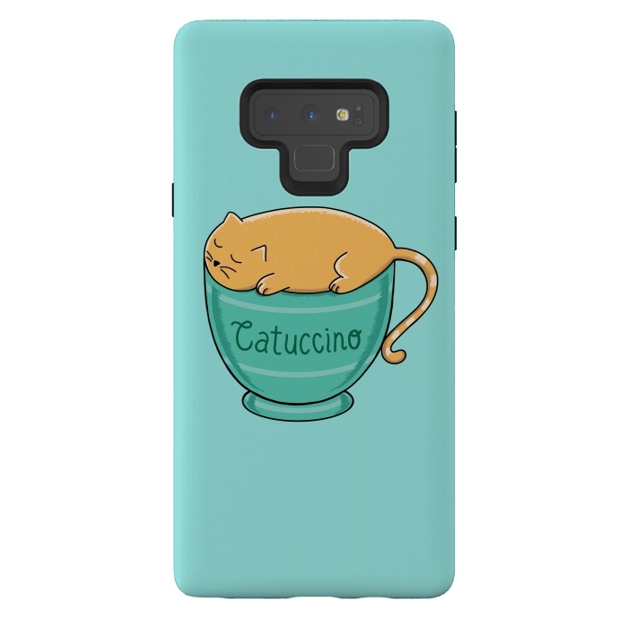 Galaxy Note 9 StrongFit Cattuccino by Coffee Man
